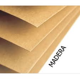 CARTON MADERA KRAFT CAFE 55X77 CM 700GR